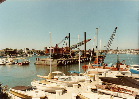 Harbour bay dredge